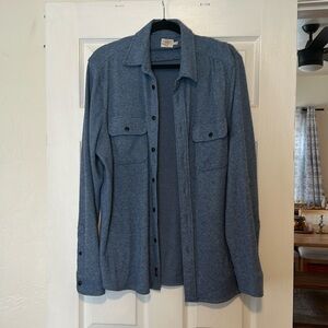 Faherty lightweight shacket